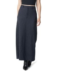The Drop - Denis Woven Long Column Skirt Rock - Lyst
