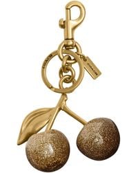 COACH - Resin Cherry Bag Charm - Lyst