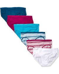 Hanes - Signature Breathe Cotton Hipster Underwear 6-pack - Lyst