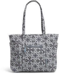 Vera Bradley - Recycled Cotton Deluxe Vera Tote Bag - Lyst