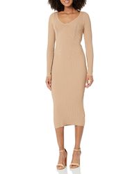 Guess - Essential Long Sleeve Adele Sweater Dress - Lyst