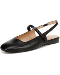 Naturalizer - S Connie Mary Jane Slingback Ballet Flat Black Leather 11 M - Lyst