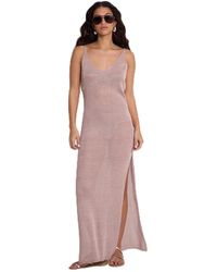Gottex - Standard Beach Life Sparkly Knit Dress Cover-up-one Size Fits Most - Lyst