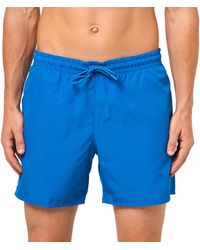 Lacoste - Lightweight Monochrome Swim Trunks - Lyst