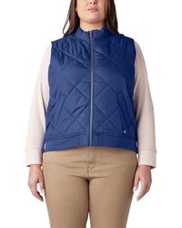 Dickies - Size 's Plus Quilted Vest - Lyst