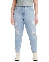 Levi's - Plus Size High Waisted Mom Jeans, - Lyst
