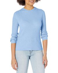 Vince - S Slim Ribbed Crew - Lyst