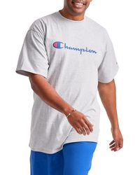 Champion - , Classic Graphic, Soft And Comfortable T-shirts For , Logo - Lyst