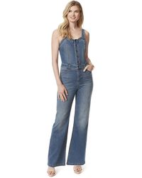 Jessica Simpson - S Constance Sweetheart Denim Overall - Lyst