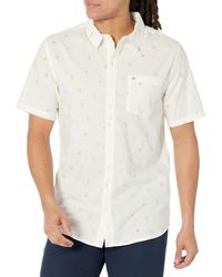 Quiksilver - Button Up Woven Top Shirt - Lyst