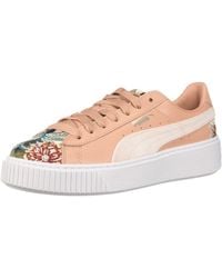 puma platform hyper embroidered