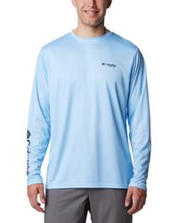 Columbia - Terminal Tackle Pfg Fins And Stripes Long Sleeve - Lyst