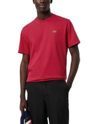 Lacoste - Cotton T-shirt - Lyst