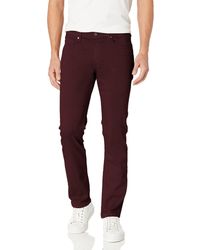 PAIGE - Federal Transcend Slim Straight Fit Pant - Lyst