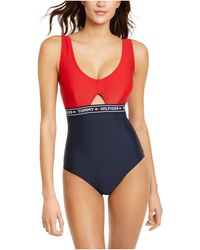 Tommy Hilfiger One-piece swimsuits and bathing suits for Women | Online  Sale up to 67% off | Lyst