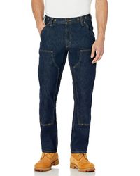 Carhartt - Rugged Flex Relaxed Fit Heavyweight Double-front Utility Logger Jean - Lyst