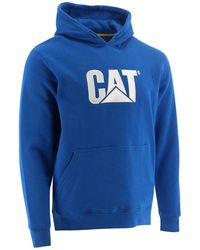 Caterpillar - Trademark Hoodies With Embroidered Cat Front Logo - Lyst