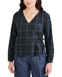 Dockers - Regular Fit Long Sleeve Flowy Blouse Shirt - Lyst