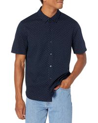 Vince - S Jacquard S/s Button Down - Lyst
