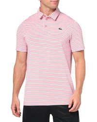 Lacoste - Short Sleeve Regular Fit Golf Polo - Lyst
