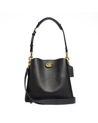 COACH - Willow Pebbled Leather Bucket Bag - Lyst