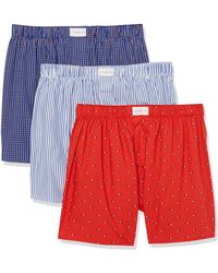 Tommy Hilfiger - Cotton Classics Woven Boxer 3-pack - Lyst