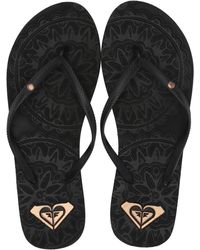 flip flops roxy womens