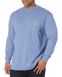 Carhartt - Resistant Force Long Sleeve Cotton T-shirt - Medium Tall - Medium - Lyst