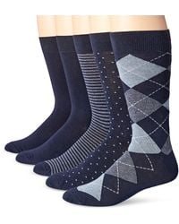 Amazon Essentials - Calcetines de vestir cómodos para hombre - Lyst