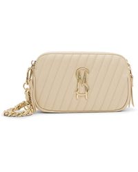 Steve Madden - Daisy-h Diagonal Quilted Double Zip Crossbody - Lyst