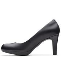 Clarks - Adriel Viola Shoes Size 7.5 Adult Colour Black - Lyst