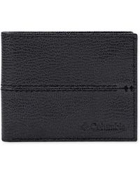 Columbia - Pebbled Extra Capacity Bifold Wallet - Lyst