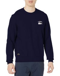 Lacoste - Classic Fit Long Sleeve French Terry Sweatshirt - Lyst