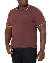 Emporio Armani - A | X Armani Exchange Classic Cotton Piquet Polo With Tipping - Lyst