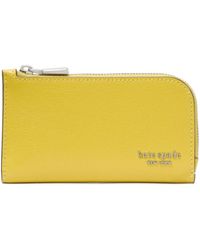 Kate Spade - Devin Saffiano Leather Small Slim Bifold Wallet - Lyst