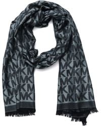 Michael Kors - Mk Charm Colorblocked Lws Scarf - Lyst