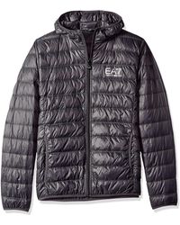 armani hooded down jacket