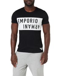 Emporio Armani - Bold Logo Crew Neck T-Shirt - Lyst
