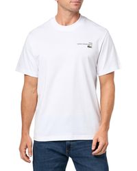 Lacoste - Classic Fit Elevated Tennis Graphic T-shirt - Lyst