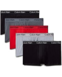 Calvin Klein - Micro Stretch 5-pack Low Rise Trunk - Lyst