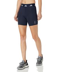 adidas - Womens Techfit 3 Inch Short Running Compression Tights - Lyst