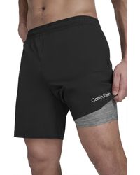 Calvin Klein - Volley Quick Dry Stretch Swim Trunk Badehose - Lyst
