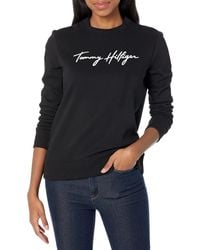 Tommy Hilfiger - Adaptive Womens Adaptive Hoodie With Magnetic Zipper Sweatshirt - Lyst