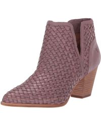 frye reed woven bootie