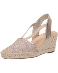 anne klein cataline espadrille wedge sandal