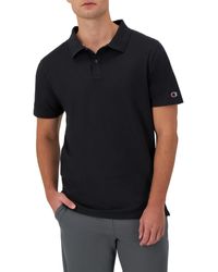 Champion - , Comfortable Athletic, Best Polo T-shirt For , Black With Taglet, Xx-large - Lyst