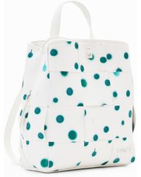 Desigual - S Woven Droplets Backpack - Lyst