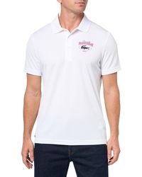 Lacoste - Sport Miami Open Edition Ultra Dry Polo Shirt - Lyst