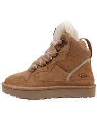 UGG - Highmel Lace-up Suede Sneakers - Lyst