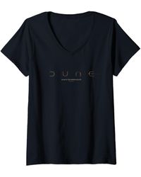 Dune - Part Two Epic Classic Line Art Big Chest Logo V-neck T-shirt - Lyst